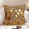thumbnail image 6 of Lunxisen 2 Pcs Velvet Decorative Pillow Cover Soft Plush Cushion Case for Sofa Bed Living Room Home Decor Accent Throw Pillow, 6 of 7