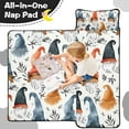 thumbnail image 4 of Multicolor Christmas Gnome Pattern Toddler Nap Mats for Kids Preschool,50"x20" Sleeping Mat Bag or Kids,Toddler Sleeping Bag,Toddler Nap Mat or Daycare, 4 of 6