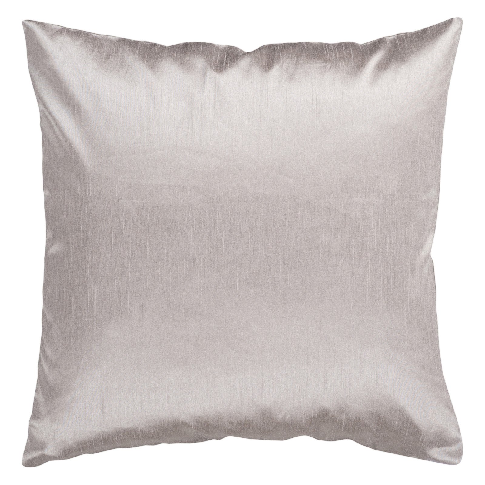 Surya Silk Lane Decorative Pillow Silver