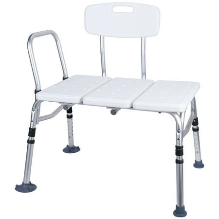 BalanceFrom Tub Transfer Bench with Microban Antimicrobial Protection for use as a Shower Bench/Bath Seat