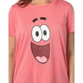 thumbnail image 2 of Nickelodeon Womens' SpongeBob SquarePants Patrick Star Sleep Pajama Set, 2 of 6