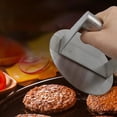 thumbnail image 5 of Presse à Burger en Acier Inoxydable, Presse-Burger Ronde, Trousse d'Accessoires Professionnelle pour Plaque de Cuisson, Presse à Gril, 5 of 5