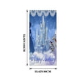 thumbnail image 2 of Enchanted Ice Castle Premium Polyester Taffeta Door Banner – Fade-Resistant Versatile Décor for Celebrations & DIY Gifting 35.4*72.8IN/90*185CM, 2 of 7