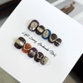 thumbnail image 3 of [Gold Foil Mine] Real shot pure hand-worn nail pads, new high-end Maillard light luxury amber caramel nail stickers, 3 of 7