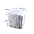 thumbnail image 5 of Funda protectora para muebles de exterior, para sofá, silla, mesa, resistente a la lluvia y la nieve, color gris plateado., 5 of 5