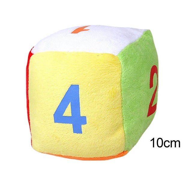 Playing Game Plush Toy Learning square Plush Activities for Birthday Party Favor
