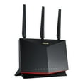 thumbnail image 3 of ASUS RT-AX86U (AX5700) Dual Band WiFi 6 Extendable Gaming Router, 2.5G Port, Mobile Game Mode, Port Forwarding, Subscription-free Network Security, Instant Guard, VPN, AiMesh Compatible, 3 of 5