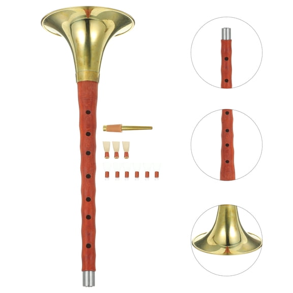NIAIZEK Red Rosewood Professional Wind Instrument Set, Assorted Colors, Ideal for Playing and Performance