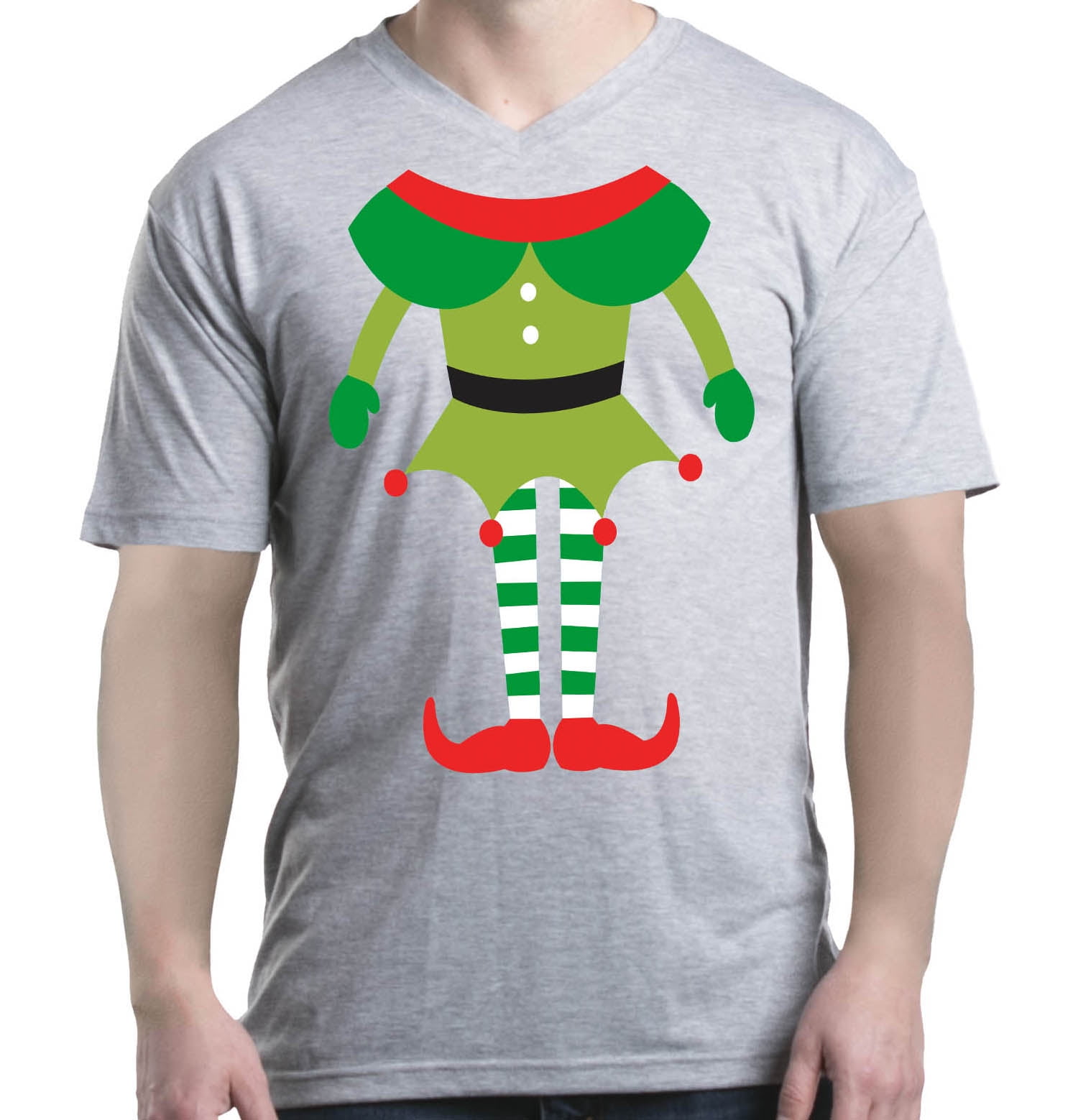 Shop4Ever - Shop4Ever Men's Elf Body Costume Funny Christmas Merry Xmas ...