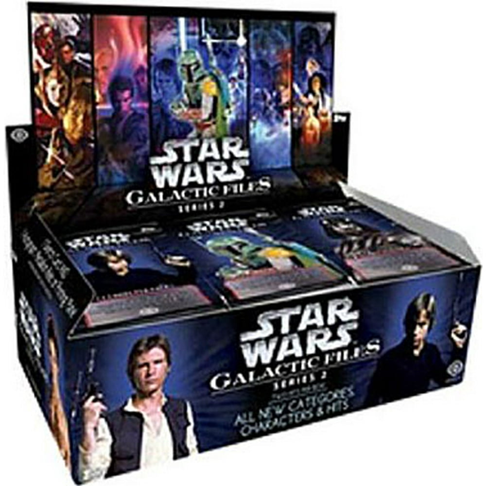 star wars trading cards box