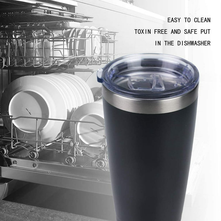 Dock N Stow Happy Camper Stainless Steel Insulated Tumbler Cup w/ Lid 20 oz, Size: 20 fl oz, Blue