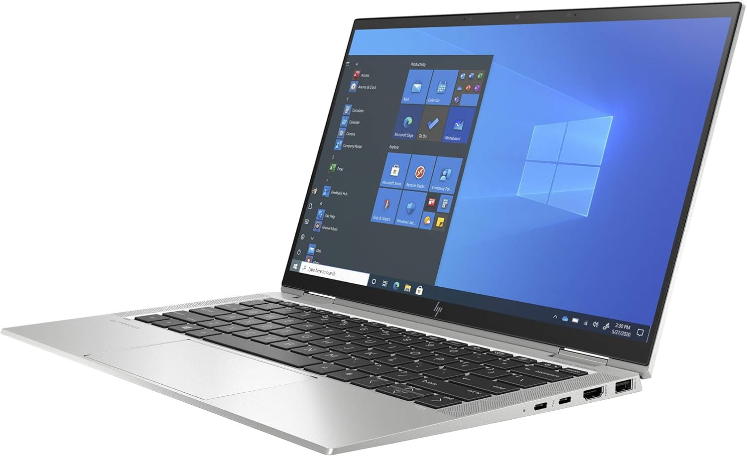 HP EliteBook x360 1030 G8 13.3" Touchscreen Laptop – Intel i5-1135G7, 16GB RAM, 256GB SSD, Windows 11, Lightweight 2-in-1 Convertible