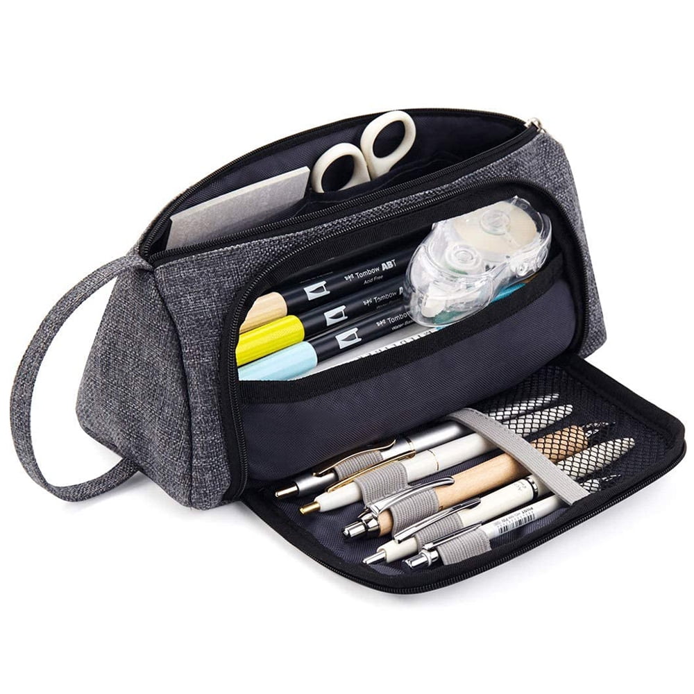 Pencil Case Big Capacity Waterproof Pencil Bag Makeup Pen Pouch