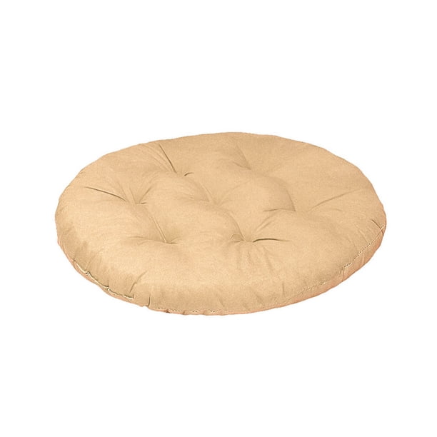 Billuyoard Cojín para asiento, almohada, cojines para el suelo, almohadilla protectora de tela para mantener el calor, Yoga, balcón, muebles de Decoración del hogar Marrón claro 40X40cm Billuyoard HA084025-02