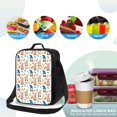thumbnail image 4 of Disketp Barbecue Gnomes Bolsa Térmica Estampada para Almuerzo, Lonchera para Hombres y Mujeres Adultos, 4 of 7