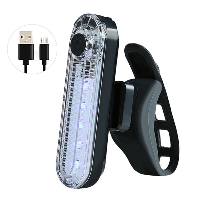 Luces traseras de seguridad LED de alta potencia para bicicletas, paquete de 2, luces traseras ultra brillantes para bicicleta de montaña, recargables por USB