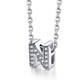thumbnail image 1 of Collar inicial de plata esterlina Silvora con circonita cúbica letra N colgante, 1 of 8