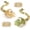 2Pack:Green+Yellow, variant on Magnetic Snake Game Remote Control Eating Snake Toys with Light & Sound RC Snake Toy, Auto Growing Tail, Light Sound Effects, Interactive Family Game - 2Pack