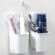 thumbnail image 1 of Cepillo de dientes con ventosa: instalación sin herramientas en 1 segundo, extraíble y reutilizable, resistente al agua, para cocina y baño, 2 piezas, 1 of 5