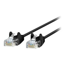 Belkin CE001B10-BLK-S 10 ft. Cat 6 Black 28 AWG UTP Snagless Patch Network Cable