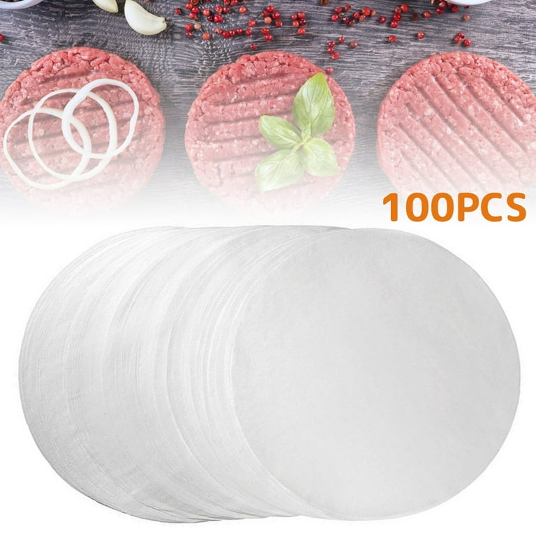 Katbite 12 Inch 200Pcs Parchment Paper Rounds, Round Baking Sheets Paper  for Patty Separating, Freezing, Springform Cake Tin, Toaster Oven, Tortilla  Press