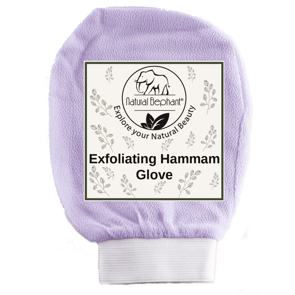 Natural Elephant Exfoliating Hammam Glove Face and Body Exfoliator