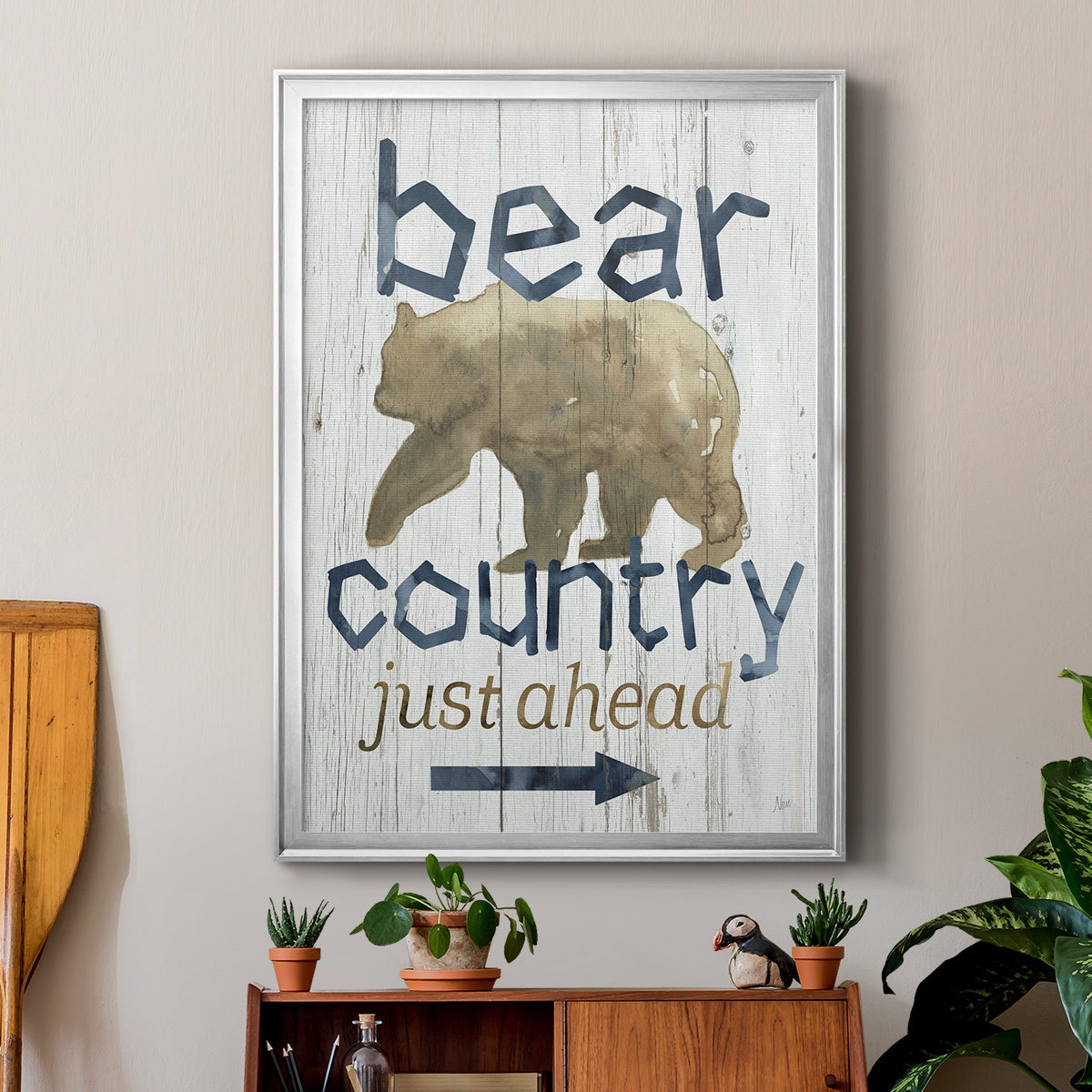 Bear Country Premium Classic Framed Print - Ready to Hang