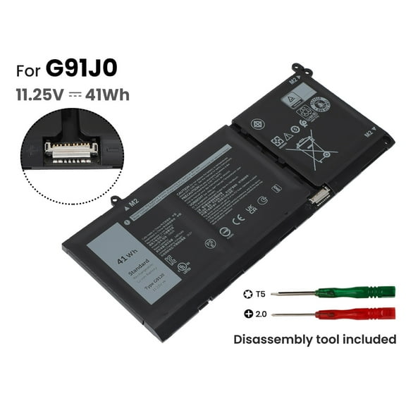 G91J0 Battery for Dell Inspiron 15 3511 3515 Inspiron 14 5410 JGCCT TN70C Replacement