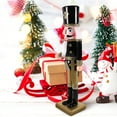 thumbnail image 6 of Gymnture Gold Black Nutcracker Soldier Xmas Decoration Gift, 6 of 10