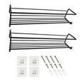 thumbnail image 2 of 2/4pcs Seasoning Racks Metal Hanging Spice Pantry Kitchen Gadget (Silver 2Pcs), 2 of 6