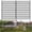 15Pack-Horizontal-29w×32h in, variant on 15 Panels No Dig Garden Fence, Garden Fences and Borders, Easy Install Folding Panels, Rustproof Metal Animal Barrier Ground Stakes Fencing for Garden, Patio, Flower Bed