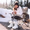 thumbnail image 6 of DREAM PAIRS Girls' Snow Boots, Mid-Calf Winter Boots with Plush Lining, Water-Resistant Upper, Side Zipper and Anti-Slip TPR Outsole, 6 of 6