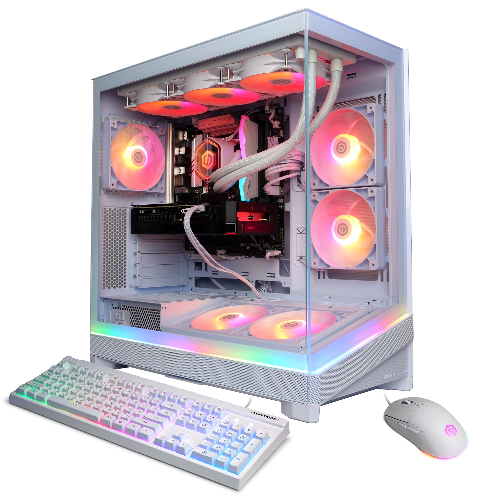 CyberPowerPC Gamer Supreme Gaming PC, Intel Core Ultra 7 270K Plus, NVIDIA GeForce RTX 5060 Ti 16GB, 32GB DDR5, 2TB SSD, SLC10220CPGV21
