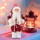 thumbnail image 3 of estatuillas de santa claus,santa claus estatuillas decration vnitage ornamento,Papá Noel de pie Santa Claus Tbale Decor,Muñeco de nieve Papá Noel Muñeca Árbol de Navidad al aire, 3 of 9