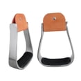 thumbnail image 3 of 2 Estribos Ligeros Para Montar A Caballo Al Aire Libre, Con Montura Inglesa, 3 of 8