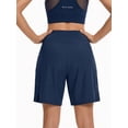 thumbnail image 7 of Women's 6.9" Swim Board Shorts, High Waisted with Liner & Pockets, Quick Dry, 7 of 7