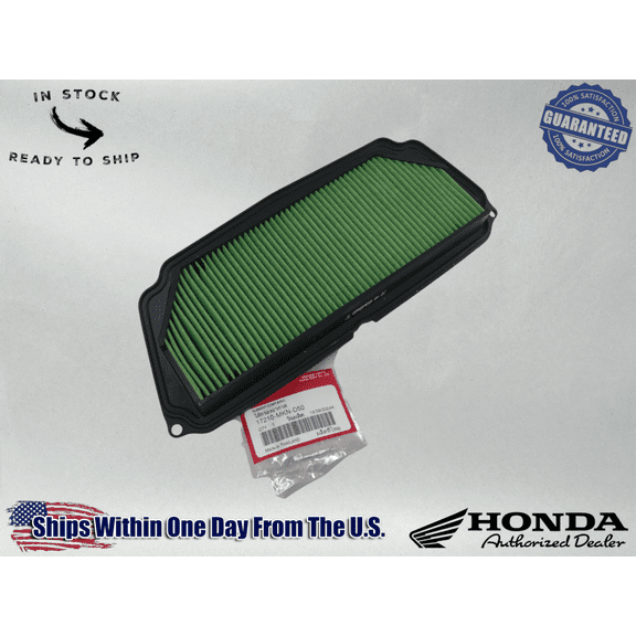 Honda Genuine OEM Air Filter Intake Cleaner 17210-MKN-D50 CBR650R CB650R 2019-24