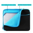 thumbnail image 3 of 12 Inch Laptop Sleeve Pouch Bag, Premium Neoprene, Water Resistant, Cushioned Soft Case, Lightweight Travel Friendly Sleeve Cover for Professionals, College Daily Use, 3 of 5