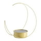 thumbnail image 5 of Cesta de flores decorativa de hierro forjado con soporte para flores, elegante centro de mesa para apartamento. Luna con espuma, 5 of 9