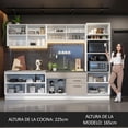 thumbnail image 4 of Cocina Integral Completa Modular Madesa Agata 310cm BC 01, 4 of 10