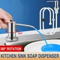 thumbnail image 4 of TUWABEII Kitchen Sink Detergent Extractor Vegetable Basin Extension Pipe Sink Detergent Press Bottle, 4 of 5