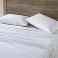 thumbnail image 2 of Eddie Bauer Trail Stripe Grey Cotton Flannel Queen Sheet Set, 2 of 7