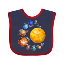 Inktastic Sun and Planets- Yes, and Pluto Boys or Girls Baby Bib