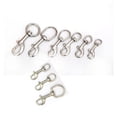 thumbnail image 4 of Yuarrent Perno de acero inoxidable de 120mm, gancho de seguridad para buceo, Clip giratorio, equipo de deportes acuáticos suaves, hebilla, herramientas Type3 NO3 Yuarrent OD024386-01, 4 of 6