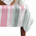 thumbnail image 4 of Pink Gray Table Cloth Waterproof Tablecloths, Contemporary Abstract Gradient Aesthetic Tablecloth Dining Table Cover for Kitchen Party Tabletop Outdoor, Rectangle Tablecloth 60x84 Inch, 4 of 9