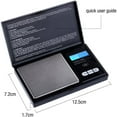 thumbnail image 2 of Digital Pocket Weight Scale 1000g x 0.1g, (Black), Kitchen Scales, 2 of 8