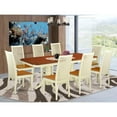 thumbnail image 4 of East West Furniture Dining Room Set Buttermilk & Cherry, NAIP9-BMK-W, 4 of 4