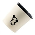 thumbnail image 4 of Taza térmica al vacío con tapa de acero inoxidable esmerilado, pequeña, con termo para café y agua, diseño de perrito, 240 ml, 4 of 14