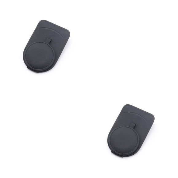 Estuche para gafas de coche Scienceny soporte de montaje para llave de gafas Negro 2piezas