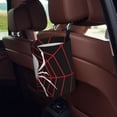 thumbnail image 5 of Naloa Spider On The Web Car Trash Can Garbage Car Accessories Trash Can Car Waste Bin for for Driver and Passenger Any Vehicle, 5 of 7